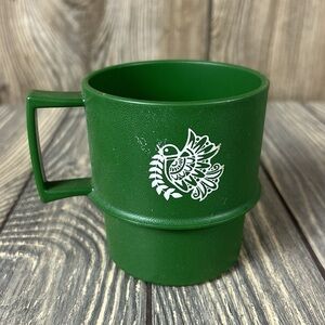 Vintage Tupperware Stackable Mug 1312-52 Green Replacement Piece
